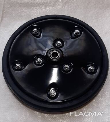 1"х12" (25х300 mm) Press Wheel with steel disks, John Deere, AA39968