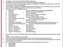 Eranova University, Abuja 2025/26 (Admission Form (1st & 2nd) Batch Admission list
