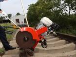 Internal Combustion Abrasive Rail cutting machine for railway maintenance work - photo 2