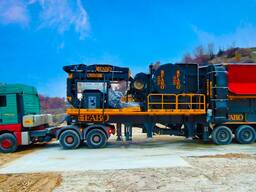 Mjk-110 серия 200-300 т / ч мобильный завод