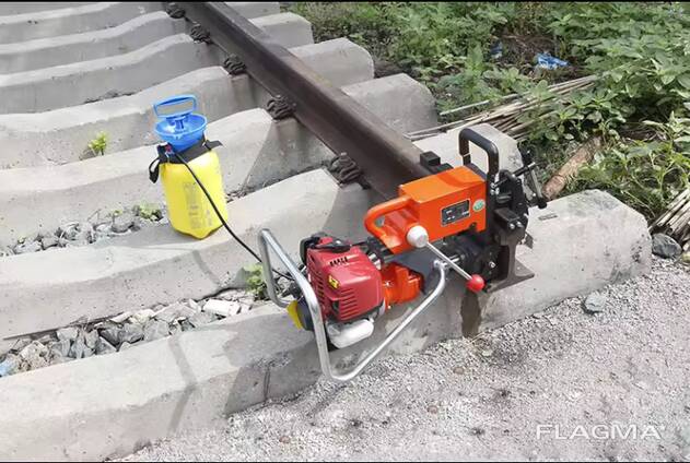 Railway Drill Equipment Petrol Engine Rail Drilling Machine Rail Construction Drilling Mac