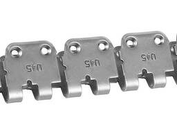 U45 Rivet Hinged Conveyor belt Fasteners for 7-11 mm belts